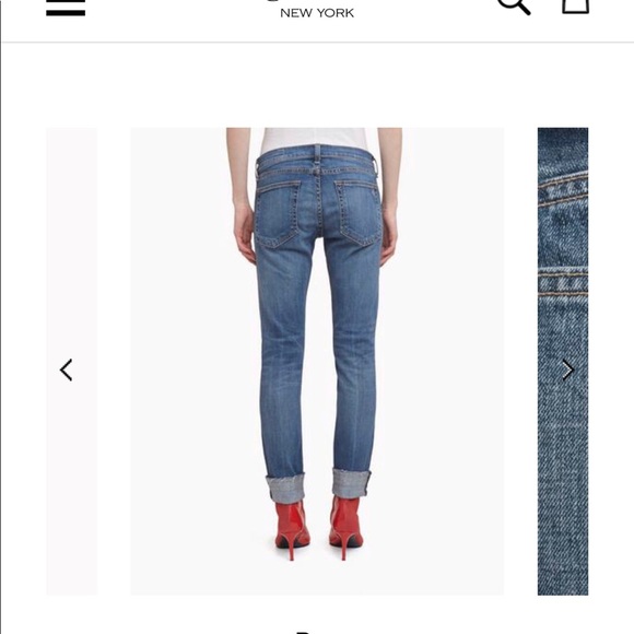 Rag & Bone Jean. The Dre. SOLD OUT ONLINE. - Picture 3 of 6